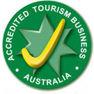 Accredited Tourism Business Australia Tick - Lush Pastures